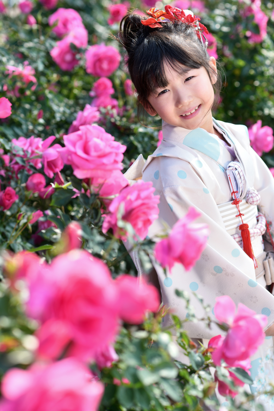 季節の花と